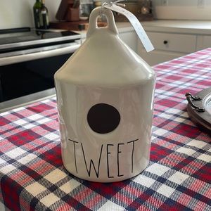 Rae Dunn Tweet Birdhouse